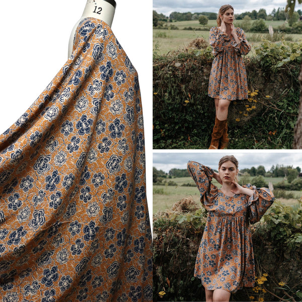 Cousette 'Neela Biscuit' - 100% Viscose *Last Piece 2.15m